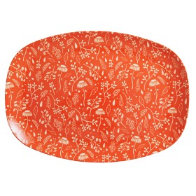 Bilde av Rice Tallrik Melamin Fall (Orange)