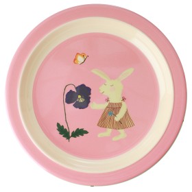 Bilde av Rice Tallrik Melamin (Rosa Kanin)