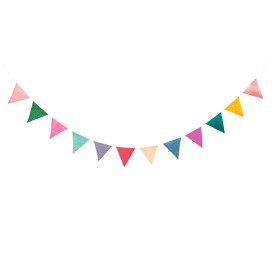 Bilde av Rice Vimpel Multicolor