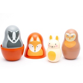 Bilde av Rosa & Bo Nesting Babies Babyleke(Woodland)