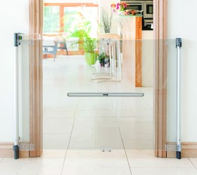 Bilde av Safe & Care Säkerhetsgrind SafeGate Clear-view Hardware Mounted