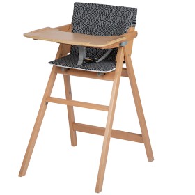 Bilde av Safety 1st Nordik Highchair, Natural Wood, Comfort Cushion, Geo Metric