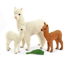 Bilde av Schleich Wild Life 42544 Alpakkafamilie