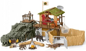 Bilde av Schleich - Djungelforskningsstation Croco 42350