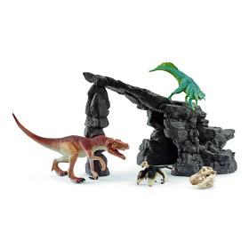 Bilde av Schleich Dinosaurs 41461 Dinosaursett med hule