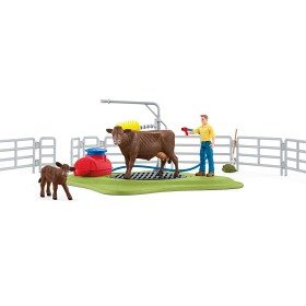Bilde av Schleich Farm World 42529 Ko Tvättstation