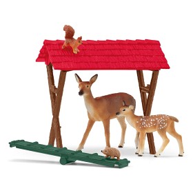 Bilde av Schleich Farm World Feeding the Forest Animals