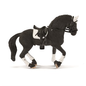Bilde av Schleich Horse Club 42457 Frieserhäst hingst ridtävling