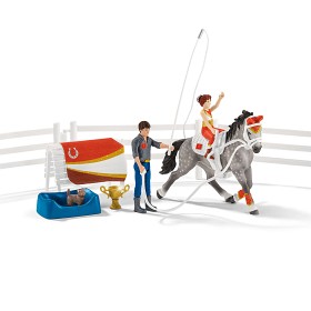 Bilde av Schleich Horse Club 42443 Mias Voltige-ridset
