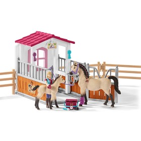 Bilde av Schleich Hästbox med arabhästar och hästskötare