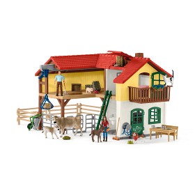Bilde av Schleich Farm World 42407 Gård med stall og dyr