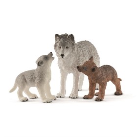 Bilde av Schleich Wild Life 42472 Vargmamma med vargungar