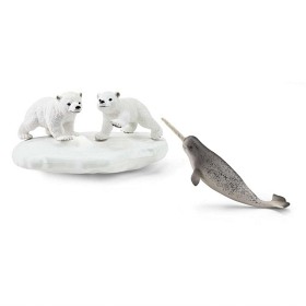 Bilde av Schleich Wild Life 42531 Isbjørnenes lekeplass Lekesett