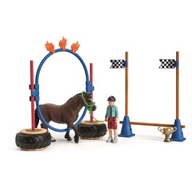 Bilde av Schleich Farm World 42482 Ponni agilityløp