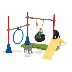 Bilde av Schleich Farm World 42536 Morsomme spill for hunder
