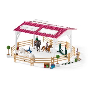 Bilde av Schleich Horse Club 42389 Ridskola med ryttare och hästar