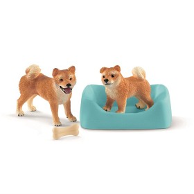 Bilde av Schleich Farm World 42479 Tispe og valp