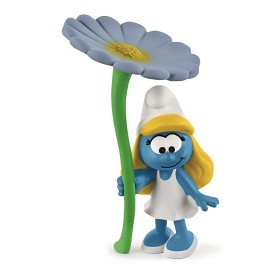 Bilde av Schleich Smurfarna 20828 Smurfan med blomma