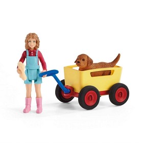 Bilde av Schleich Farm World 42543 Valpevogn Spill sett