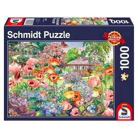 Bilde av Schmidt Pussel Blooming garden (1000-bitar)