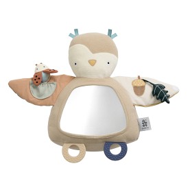 Bilde av Sebra Aktivitetsleksak Blinky the owl (Maple Beige)