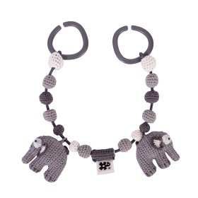 Bilde av Sebra Barnvagnshänge Elefanten Fanto (Classic Grey)