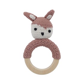 Bilde av Sebra Bitring Virkad Siggy (Blossom Pink)