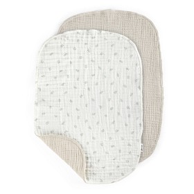 Bilde av Sebra Stellesengtrekk Muslin 2-pakk (Sophora Leaves)