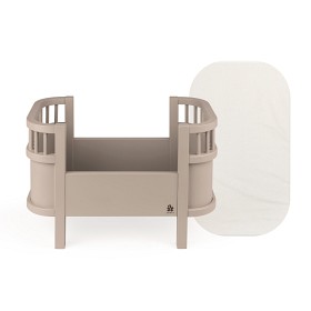 Bilde av Sebra Dukkeseng med Madrass (Jetty Beige)
