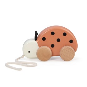 Bilde av Sebra Dragleksak Luca the Ladybird (Röd)