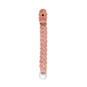 Bilde av Sebra Napphållare virkad (Blosom Pink)