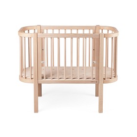 Bilde av Sebra Bedside Crib (Wooden Edition)