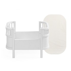 Bilde av Sebra Dukkeseng med Madrass (White)
