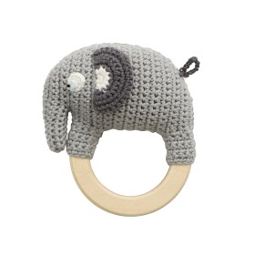 Bilde av Sebra Skallra Bitring virkad Fanto the elephant (Classic Grey)