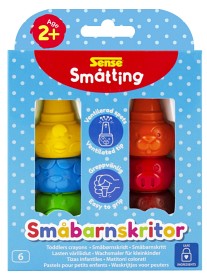Bilde av Sense Småtting Fargestifter 6 stk