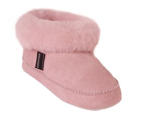 Bilde av Shepherd Piteå Fårskinnstofflor (Rosa)