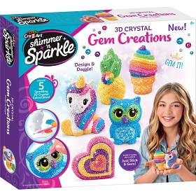 Bilde av Cra-Z-Art Shimmer 'n Sparkle 3D Crystal Gem Creations