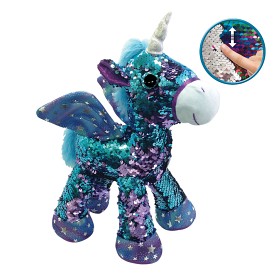 Bilde av Shimmer Unicorn Blå 30 cm
