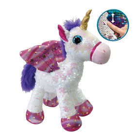 Bilde av Shimmer Unicorn Vit 30 cm