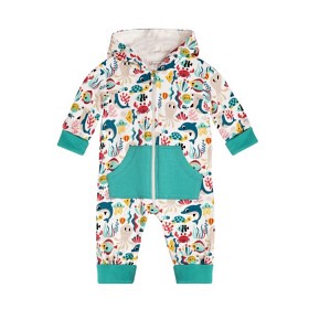 Bilde av Shorty Jumpsuit mönster med havsdjur