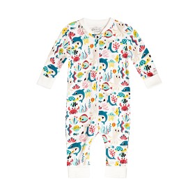Bilde av Shorty Pyjamas mönster med havsdjur