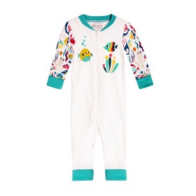 Bilde av Shorty Pyjamas tryck med havsdjur