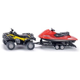 Bilde av Siku Fyrhjuling med jet-ski 1:55