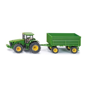 Bilde av Siku John Deere 8430-traktor med släp