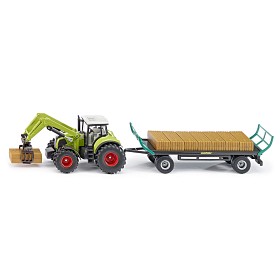 Bilde av Siku Traktor balgrep och släp 1:50