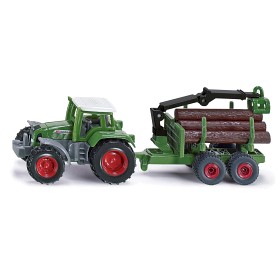 Bilde av Siku Traktor med timmersläp