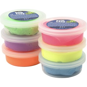 Bilde av Silk Clay 6x14g (Neon)