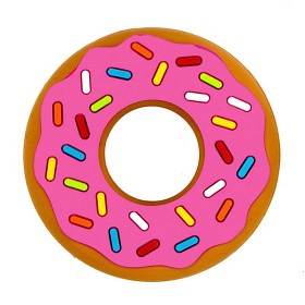 Bilde av Silli Chews Bitleksak Donut (Rosa)
