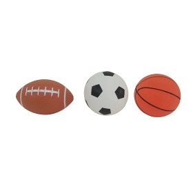 Bilde av Skills 3-pakning baller Basketball Fotball Rugby