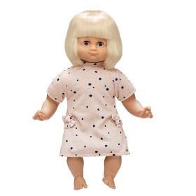 Bilde av Skrållan Lillan Snakkedukke (Blond, kjole)